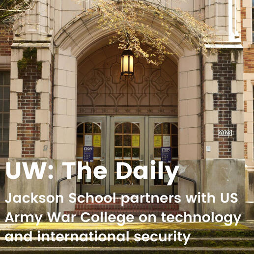 Jackson School partners with US Army War College on technology and international security